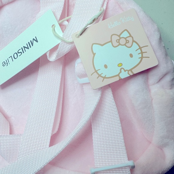 Miniso x Hello Kitty Pink and White bag/backpack - Picture 4 of 4